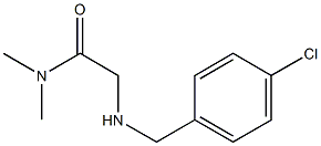  2-{[(4-chlorophenyl)methyl]amino}-N,N-dimethylacetamide