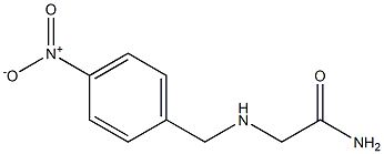 2-{[(4-nitrophenyl)methyl]amino}acetamide Structure