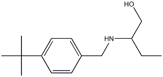 2-{[(4-tert-butylphenyl)methyl]amino}butan-1-ol Struktur