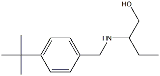 2-{[(4-tert-butylphenyl)methyl]amino}butan-1-ol,,结构式