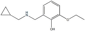 2-{[(cyclopropylmethyl)amino]methyl}-6-ethoxyphenol