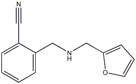 2-{[(furan-2-ylmethyl)amino]methyl}benzonitrile