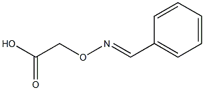 2-{[(phenylmethylidene)amino]oxy}acetic acid,,结构式