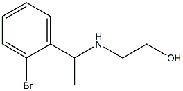 2-{[1-(2-bromophenyl)ethyl]amino}ethan-1-ol