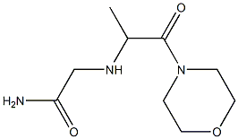 2-{[1-(morpholin-4-yl)-1-oxopropan-2-yl]amino}acetamide