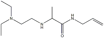 2-{[2-(diethylamino)ethyl]amino}-N-(prop-2-en-1-yl)propanamide