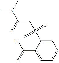 2-{[2-(dimethylamino)-2-oxoethyl]sulfonyl}benzoic acid|