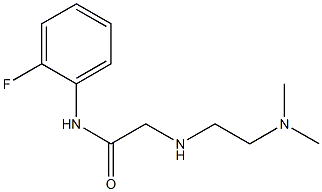 2-{[2-(dimethylamino)ethyl]amino}-N-(2-fluorophenyl)acetamide