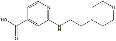 2-{[2-(morpholin-4-yl)ethyl]amino}pyridine-4-carboxylic acid