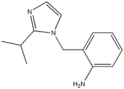 2-{[2-(propan-2-yl)-1H-imidazol-1-yl]methyl}aniline Struktur