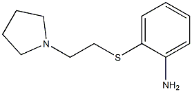 2-{[2-(pyrrolidin-1-yl)ethyl]sulfanyl}aniline