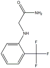 2-{[2-(trifluoromethyl)phenyl]amino}acetamide