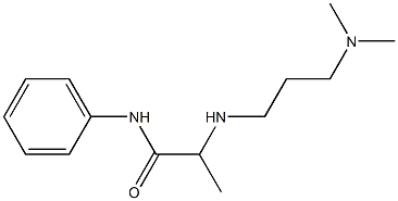 2-{[3-(dimethylamino)propyl]amino}-N-phenylpropanamide|