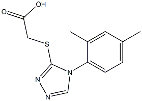  2-{[4-(2,4-dimethylphenyl)-4H-1,2,4-triazol-3-yl]sulfanyl}acetic acid