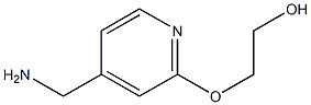 2-{[4-(aminomethyl)pyridin-2-yl]oxy}ethan-1-ol,,结构式