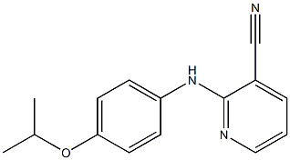 2-{[4-(propan-2-yloxy)phenyl]amino}pyridine-3-carbonitrile
