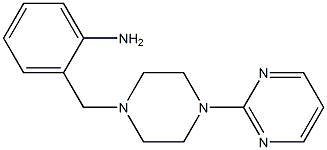 2-{[4-(pyrimidin-2-yl)piperazin-1-yl]methyl}aniline Structure