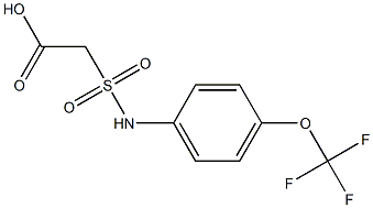 2-{[4-(trifluoromethoxy)phenyl]sulfamoyl}acetic acid