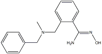 2-{[benzyl(methyl)amino]methyl}-N'-hydroxybenzenecarboximidamide