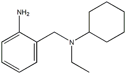 2-{[cyclohexyl(ethyl)amino]methyl}aniline Struktur