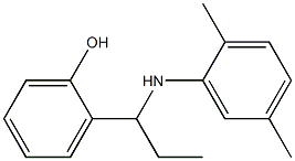 2-{1-[(2,5-dimethylphenyl)amino]propyl}phenol