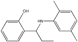 2-{1-[(2,5-dimethylphenyl)amino]propyl}phenol|