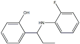 2-{1-[(2-fluorophenyl)amino]propyl}phenol|