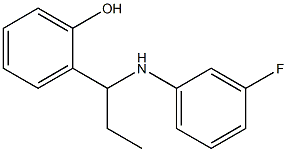 2-{1-[(3-fluorophenyl)amino]propyl}phenol