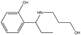 2-{1-[(3-hydroxypropyl)amino]propyl}phenol|