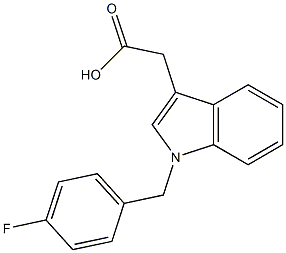 2-{1-[(4-fluorophenyl)methyl]-1H-indol-3-yl}acetic acid