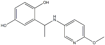  2-{1-[(6-methoxypyridin-3-yl)amino]ethyl}benzene-1,4-diol