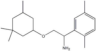 2-{1-amino-2-[(3,3,5-trimethylcyclohexyl)oxy]ethyl}-1,4-dimethylbenzene