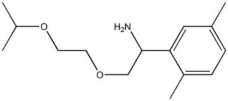 2-{1-amino-2-[2-(propan-2-yloxy)ethoxy]ethyl}-1,4-dimethylbenzene