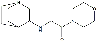 2-{1-azabicyclo[2.2.2]octan-3-ylamino}-1-(morpholin-4-yl)ethan-1-one