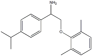 2-{2-amino-2-[4-(propan-2-yl)phenyl]ethoxy}-1,3-dimethylbenzene