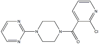 2-{4-[(2-chloropyridin-3-yl)carbonyl]piperazin-1-yl}pyrimidine Structure