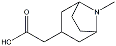 2-{8-methyl-8-azabicyclo[3.2.1]octan-3-yl}acetic acid Structure