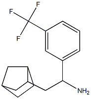 2-{bicyclo[2.2.1]heptan-2-yl}-1-[3-(trifluoromethyl)phenyl]ethan-1-amine