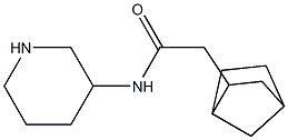2-{bicyclo[2.2.1]heptan-2-yl}-N-(piperidin-3-yl)acetamide,,结构式