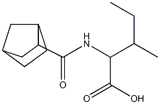 2-{bicyclo[2.2.1]heptan-2-ylformamido}-3-methylpentanoic acid Structure