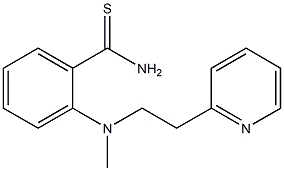 2-{methyl[2-(pyridin-2-yl)ethyl]amino}benzene-1-carbothioamide