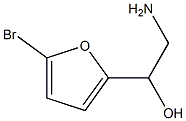 2-amino-1-(5-bromo-2-furyl)ethanol Structure