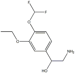 2-amino-1-[4-(difluoromethoxy)-3-ethoxyphenyl]ethan-1-ol|