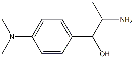 2-amino-1-[4-(dimethylamino)phenyl]propan-1-ol Struktur