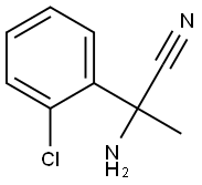 2-amino-2-(2-chlorophenyl)propanenitrile