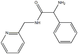 2-amino-2-phenyl-N-(pyridin-2-ylmethyl)acetamide