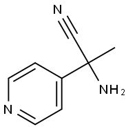 2-amino-2-pyridin-4-ylpropanenitrile|