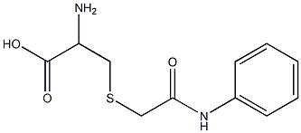 2-amino-3-[(2-anilino-2-oxoethyl)thio]propanoic acid|