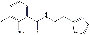 2-amino-3-methyl-N-(2-thien-2-ylethyl)benzamide