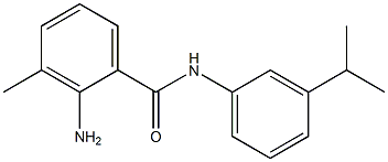 2-amino-3-methyl-N-[3-(propan-2-yl)phenyl]benzamide